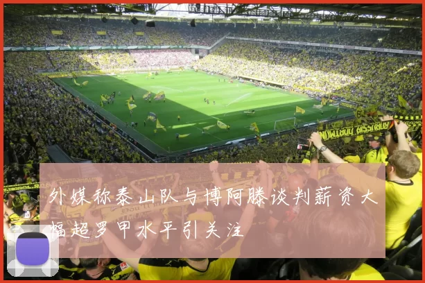 外媒称泰山队与博阿滕谈判薪资大幅超罗甲水平引关注