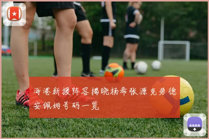 海港新援阵容揭晓杨希张源克劳德安佩姆号码一览